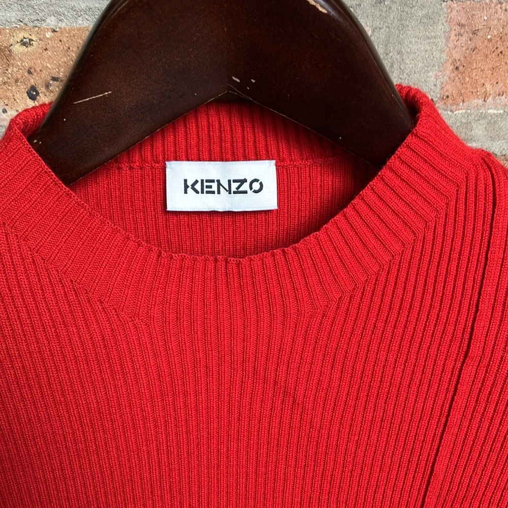 Kenzo Asymmetrical Tunic Sweater - image 5